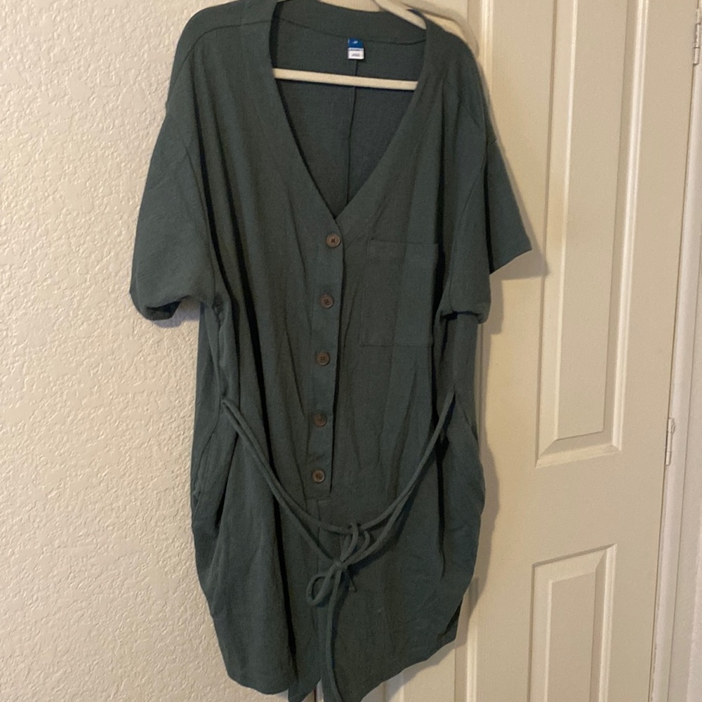 Plus size romper